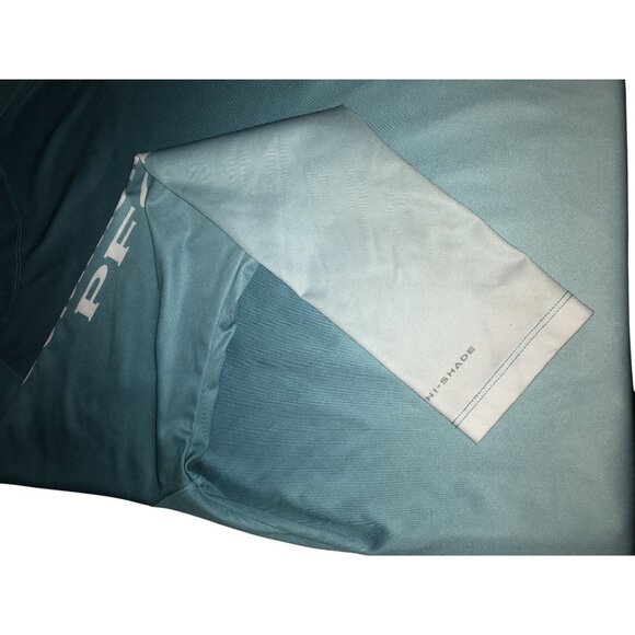 Columbia Youth Long-Sleeve Gradient Blue PFG Omni-Shade Fishing Shirt Size XL Li - Picture 6 of 10